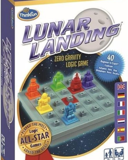 ThinkFun Lunar Landing Zero Gravity Logic Game