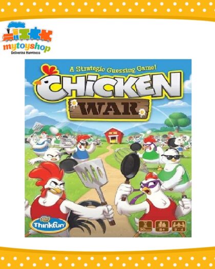 Thinkfun Chicken War Strategic Guessing Game