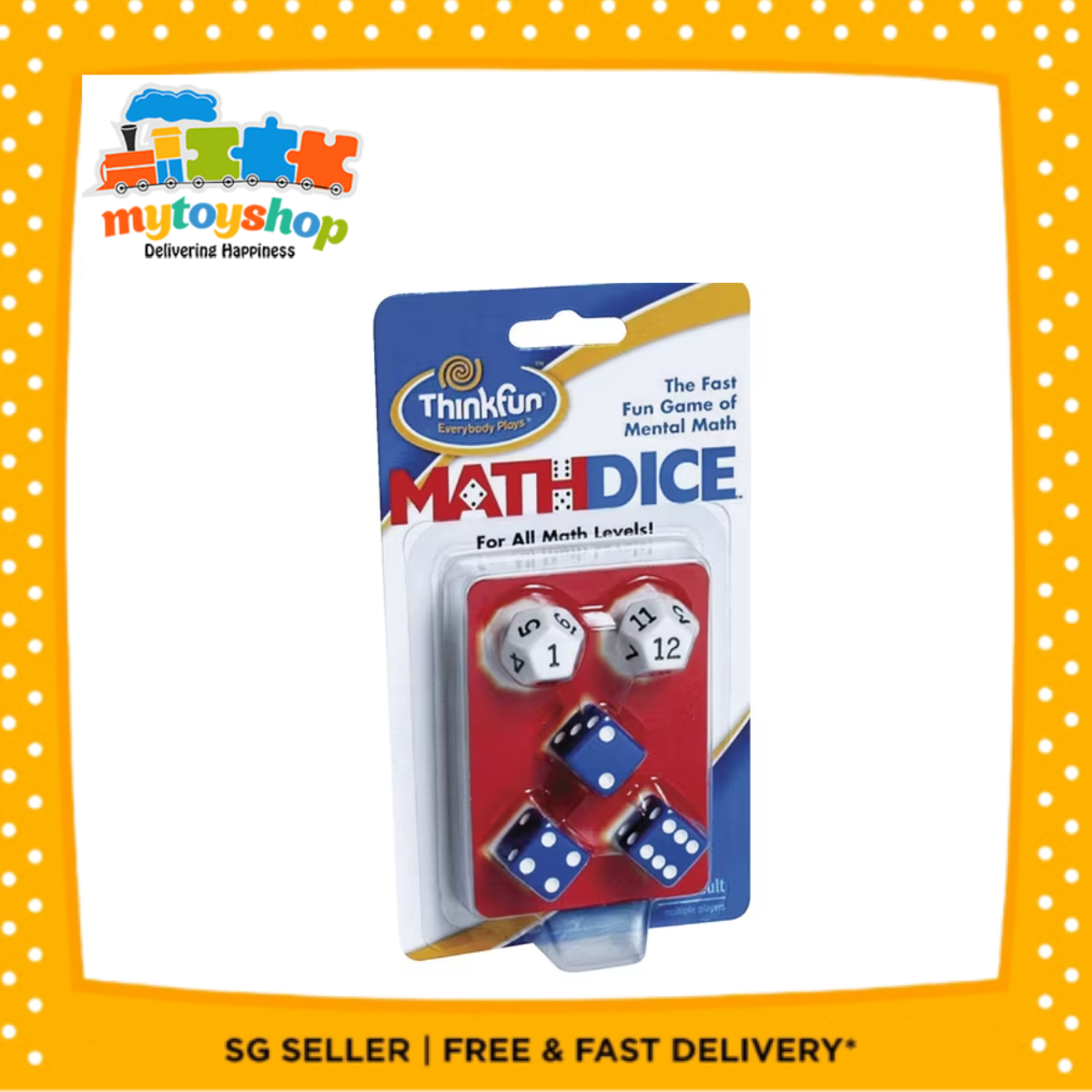 Thinkfun Math Dice - My Toy Shop