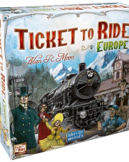 Ticket to Ride Europe Board Game