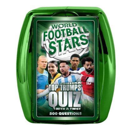 Top Trumps World Football Stars Quiz Game