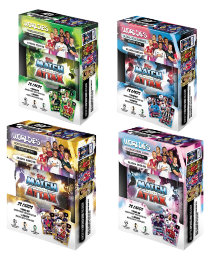 Topps Match Attax Champions League 2025/26 Mini Tin-Bundle of 4