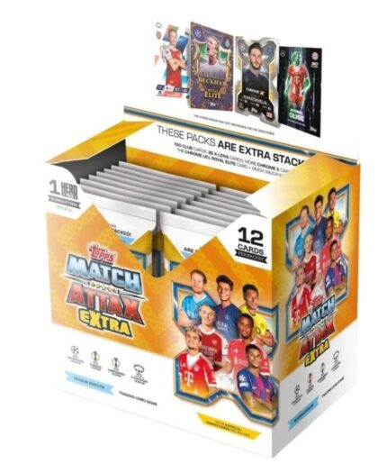 Topps Match Attax EXTRA 2025/26 Sealed Booster Box