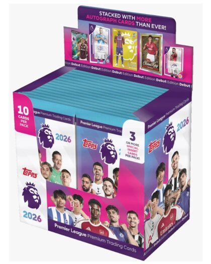 Topps Match Attax Premier League 2026 Sealed Booster Box