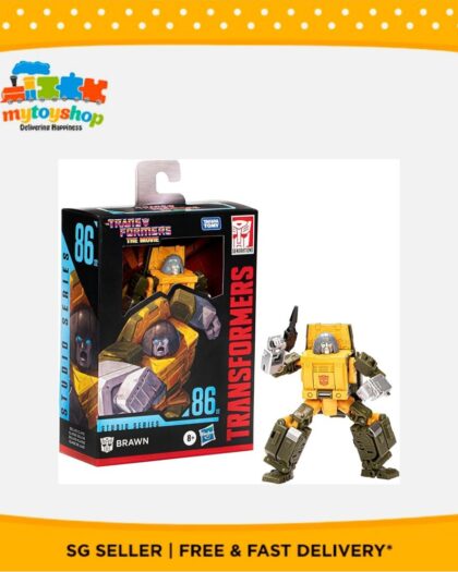 Transformers Studio Series Deluxe The Movie Brawn Action Figure