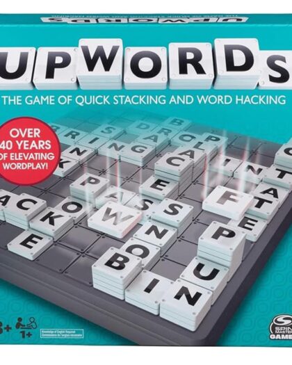 Upwords The Game of Quick Stacking n Word Hacking