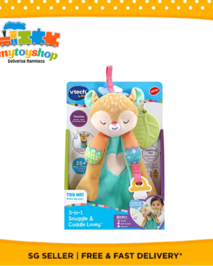 VTech 3-In-1 Snuggle & Cuddle Lovey