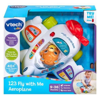 Vtech 123 Fly With Me Aeroplane