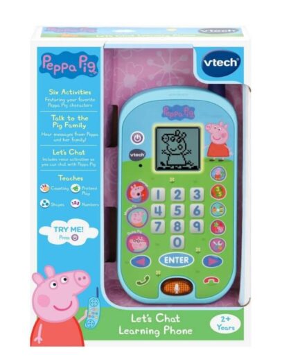 Vtech Peppa Pig Let's Chat Learning Phone