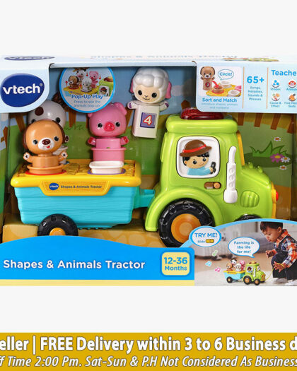 Vtech Shapes and Animals Tractor