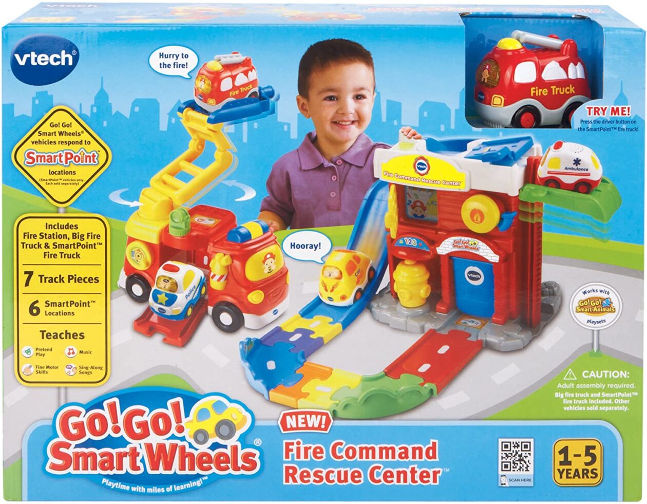 Vtech Toot Toot Drivers Fire Station Deluxe - My Toy Shop
