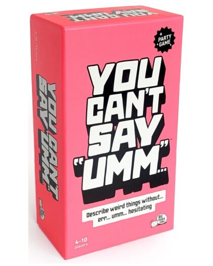 You Can't Say Umm Card Game
