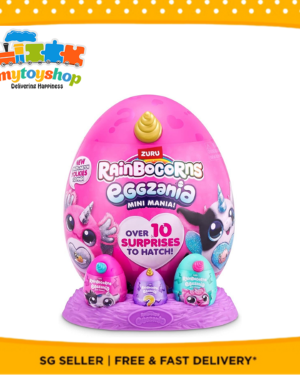 ZURU Rainbocorns Eggzania Mini Plush Series 1 - Random