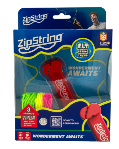 ZipString Clear Package Red Rope Launcher