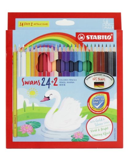 1817-13 Swan Colour Pencils