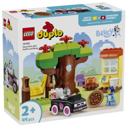 LEGO 10469 DUPLO Bluey Pizza Girls with Muffin and Bluey