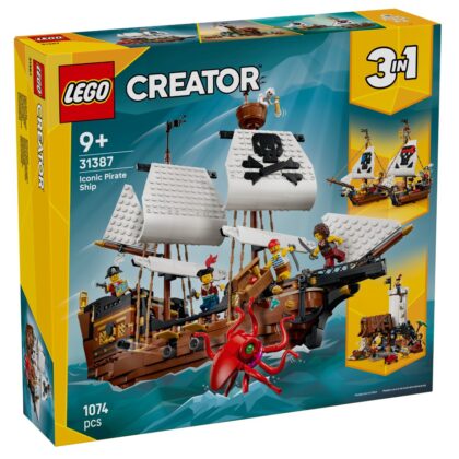 LEGO 31387 Creator Iconic Pirate Ship