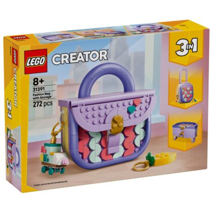 LEGO 31391 Creator Art Fashion Bag with Storage