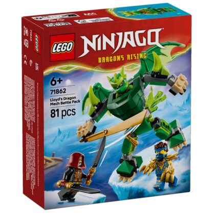 LEGO 71862 NINJAGO Lloyd’s Dragon Mech Battle Pack