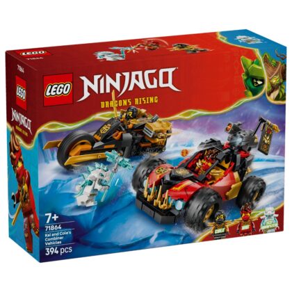 LEGO 71864 NINJAGO Kai and Cole’s Combiner Vehicles