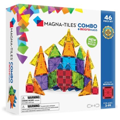 Magna Tiles Combo + microMAGS  46pc