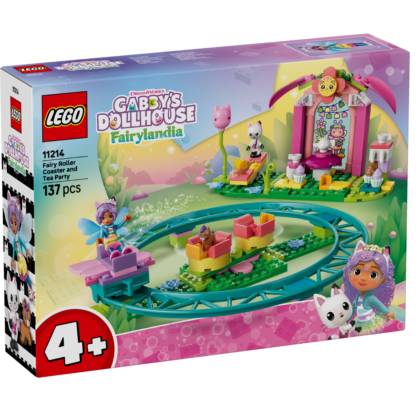 LEGO 11214 Gabby’s Dollhouse Fairy Roller Coaster and Tea Party