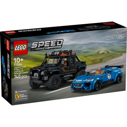 LEGO 77264 Speed Champions Jaguar Project 7 & Land Rover Defender