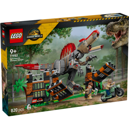 LEGO 77982 Jurassic World Spinosaurus Dinosaur Escape