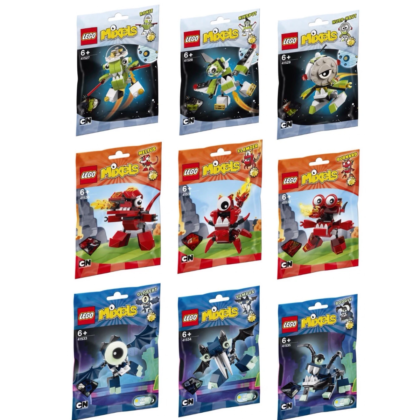 LEGO Mixels Series 4 Set of 9 Characters