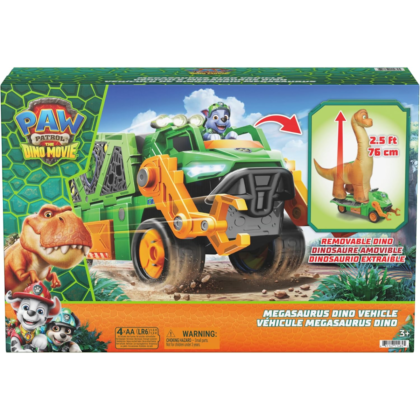 Paw Patrol Dino Movie Megasaurus Dino Vehicle