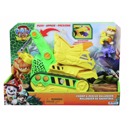 Paw Patrol Dino Movie Rubble Dino Rescue Bulldozer