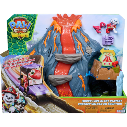 Paw Patrol Dino Movie Super Lava Blast Playset