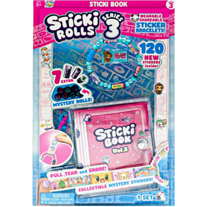 Sticki Rolls Sticki Book S3