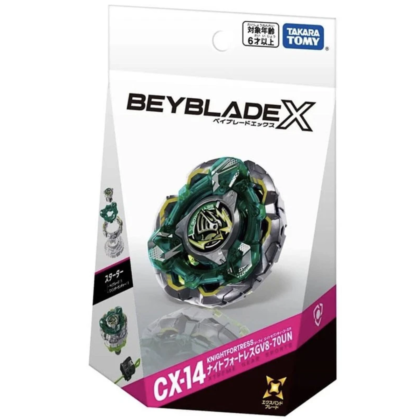 Beyblade X CX-14 Starter KN Knightfortress GV8-70UN