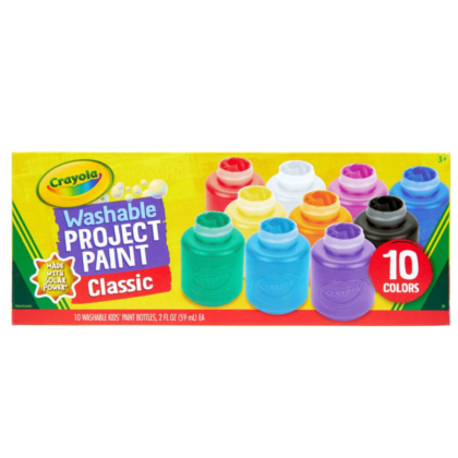 Crayola 10ct KIDS Washable Paints