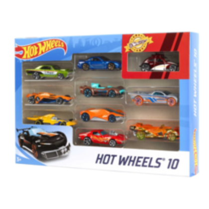 Hot Wheels 10 Car Pack (Styles May Vary)
