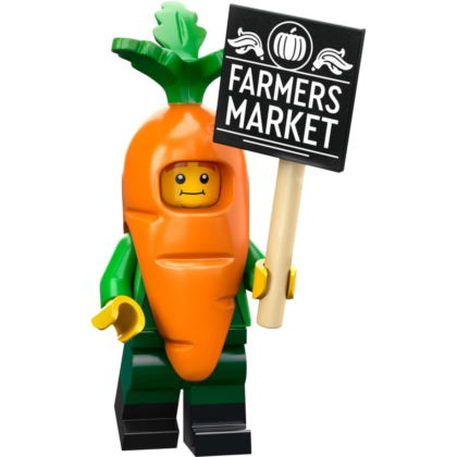 LEGO 71037 Carrot Mascot Minifigure