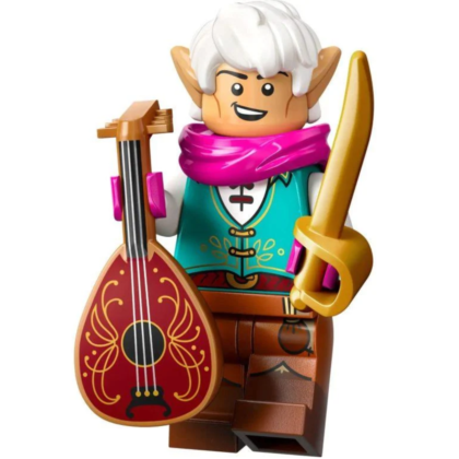 LEGO 71047 Dungeons n Dragons Elf Bard Minifigure