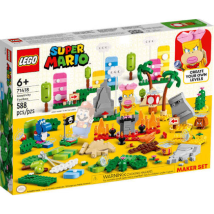 LEGO 71418 Mario Creativity Toolbox Maker Set