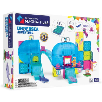 Magna Tiles Undersea Adventure 58PC Set