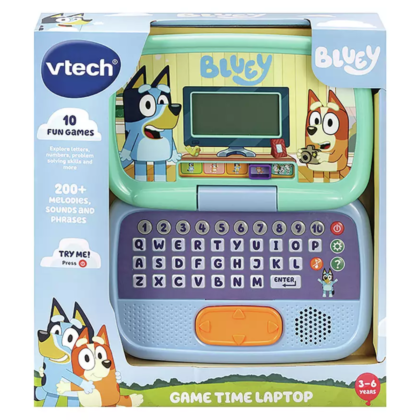 VTech Bluey Game Time Laptop