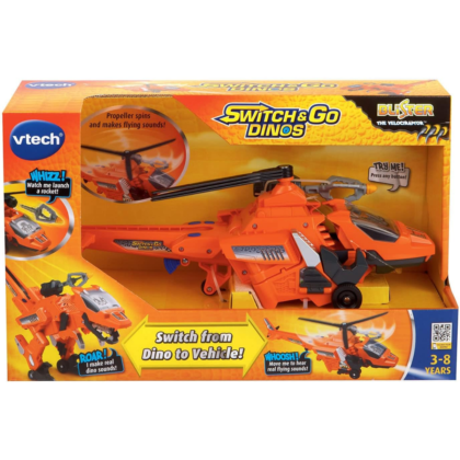 VTech Switch & Go Dinos Blister The Velociraptor Dinosaur