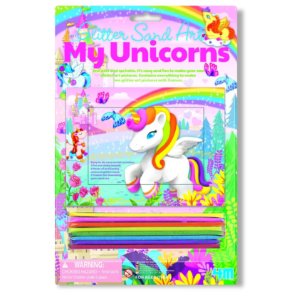 4M MY Unicorn Glitter Sand Art Asst Designs