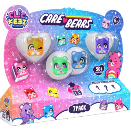 Clickeez Care Bears 7 Pack Random Pick