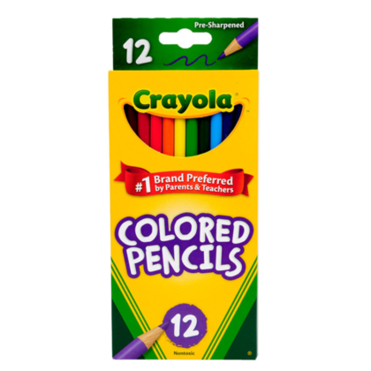 Crayola 12ct Pre-Sharpened Colored Pencils