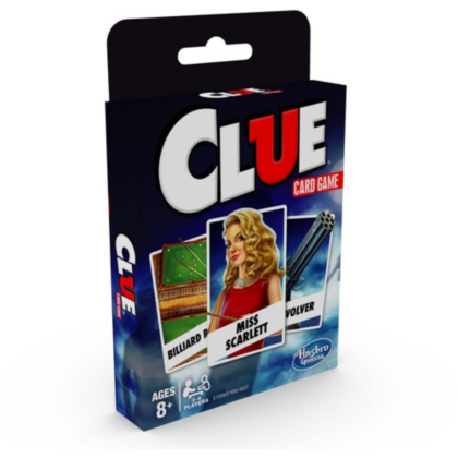 Hasbro Clue Card Game