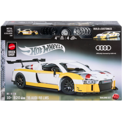 Hot Wheels Bricks ‘15 Audi R8 LMS Building Set