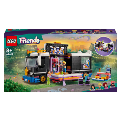 LEGO 42619 Friends Pop Star Music Tour Bus