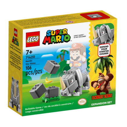 LEGO 71420 Super Mario Rambi the Rhino Expansion Set