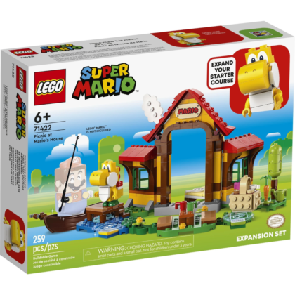 LEGO 71422 Super Mario Picnic at Mario's House Expansion Set